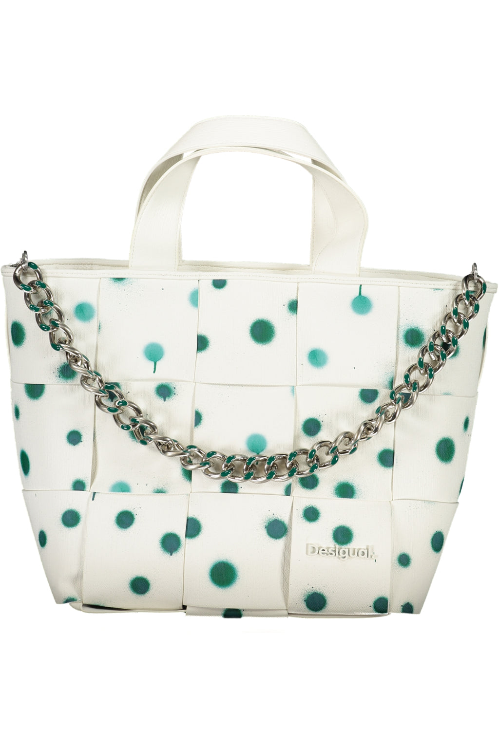 BOLSO BLANCO DE MUJER DESIGUAL