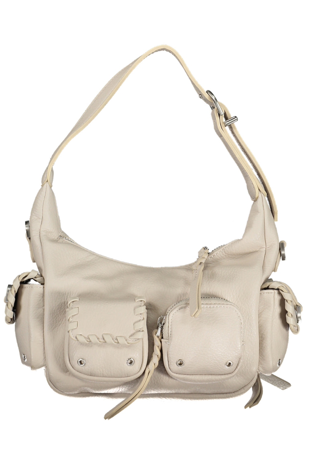 BOLSO BLANCO DE MUJER DESIGUAL