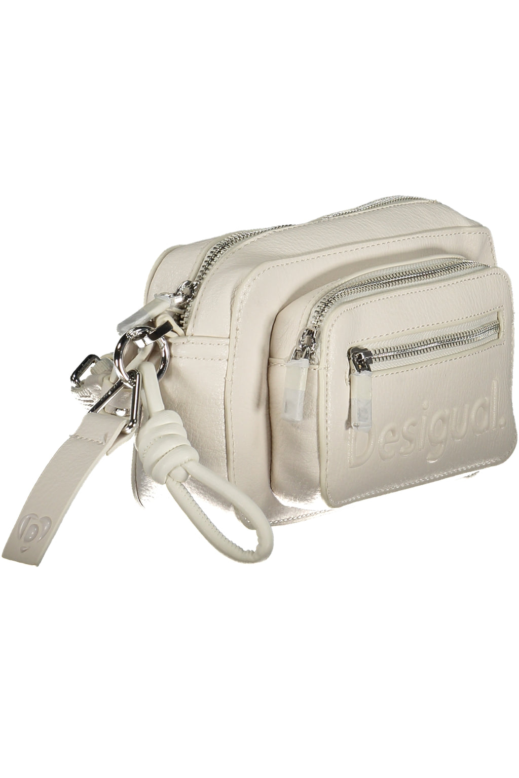 BOLSO BLANCO DE MUJER DESIGUAL
