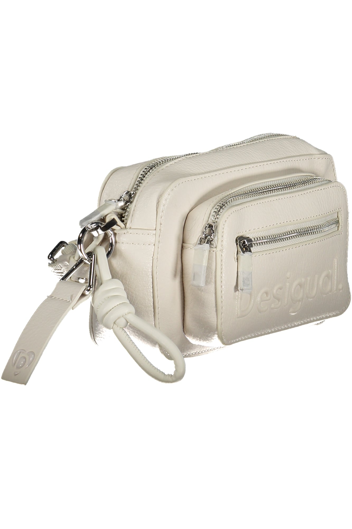 BOLSO BLANCO DE MUJER DESIGUAL