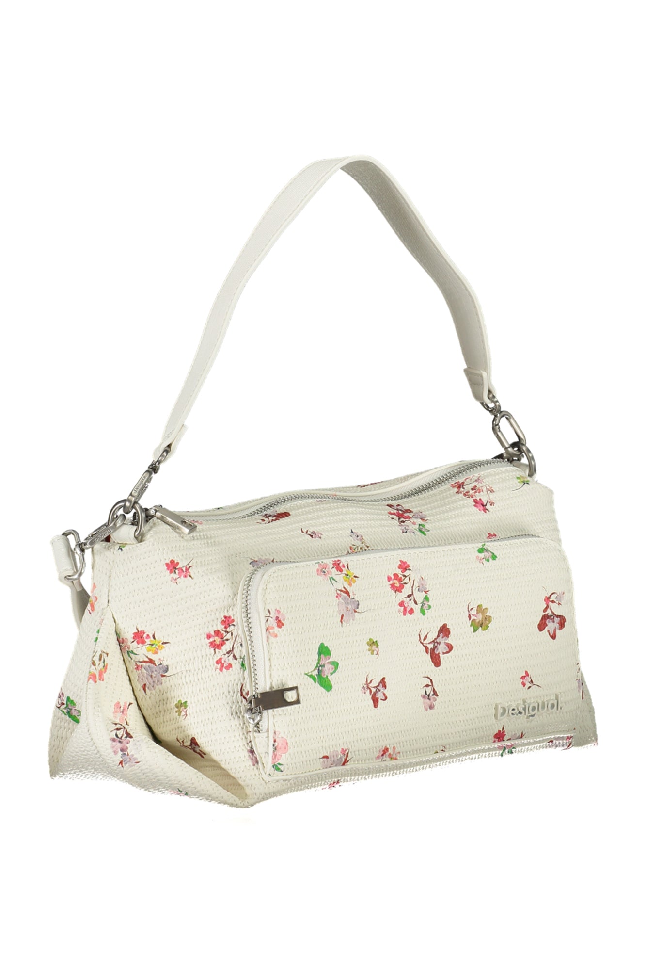 BOLSO BLANCO DE MUJER DESIGUAL