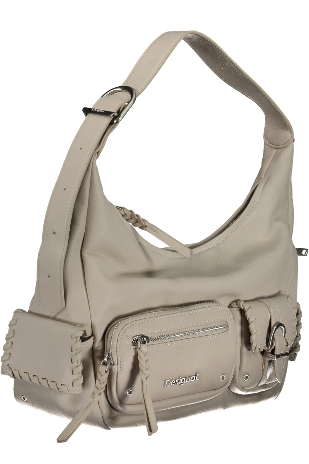 BOLSO BLANCO DE MUJER DESIGUAL