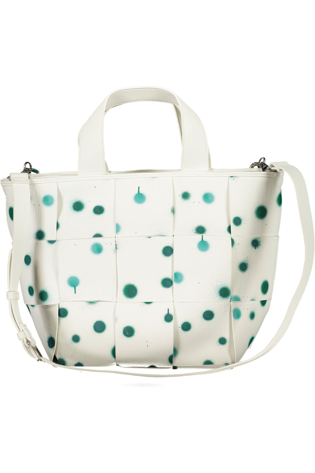 BOLSO BLANCO DE MUJER DESIGUAL