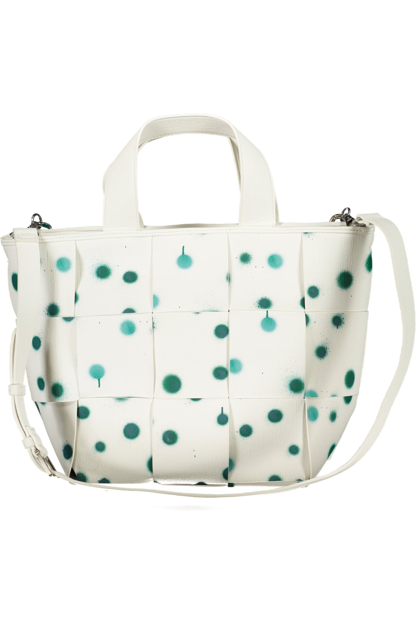 BOLSO BLANCO DE MUJER DESIGUAL
