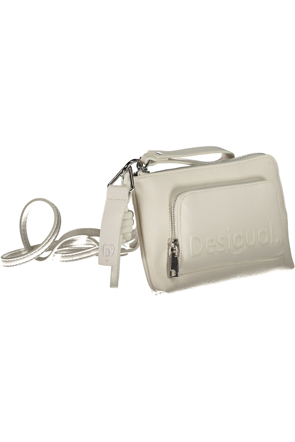 BOLSO BLANCO DE MUJER DESIGUAL