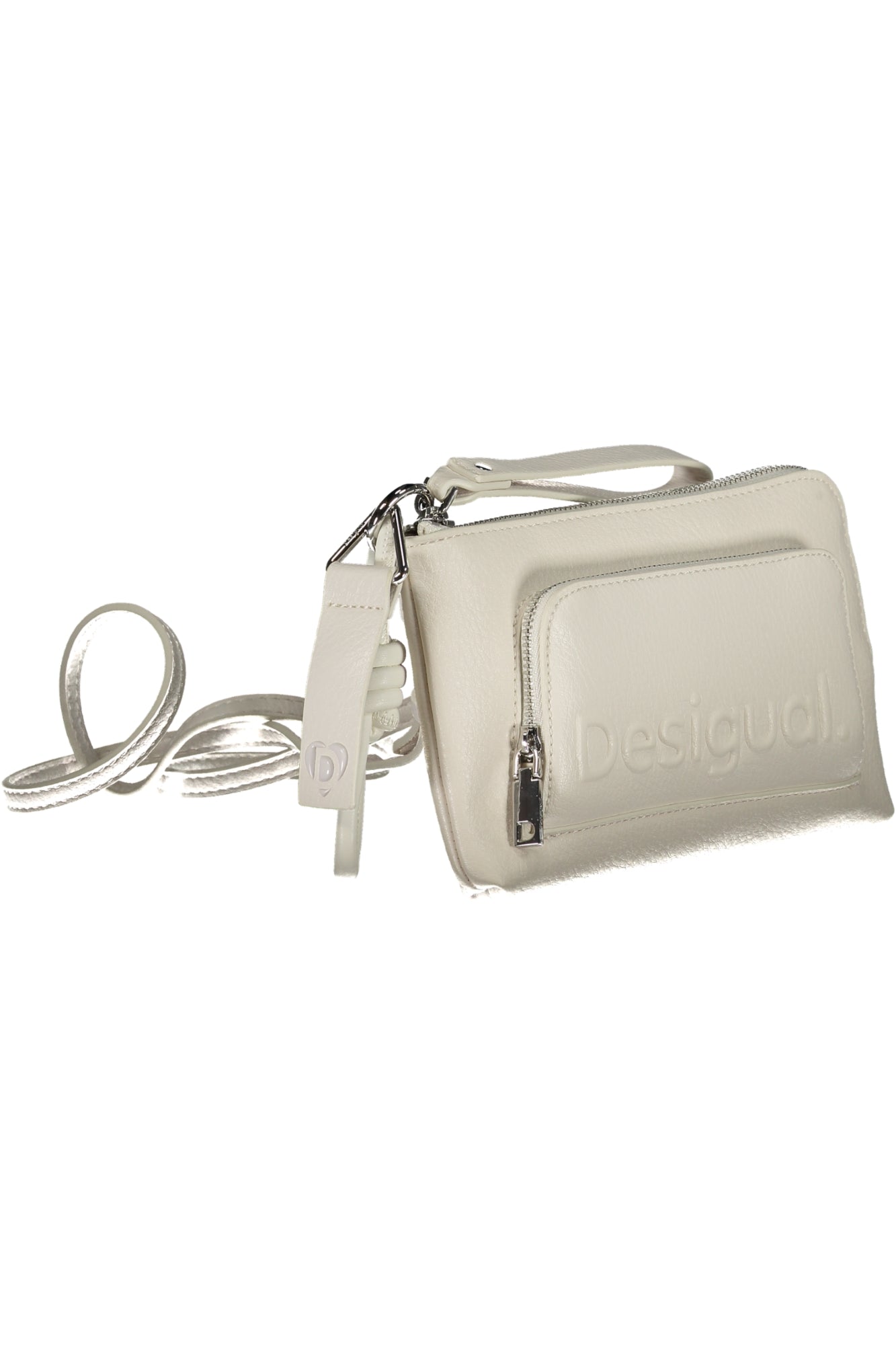 BOLSO BLANCO DE MUJER DESIGUAL