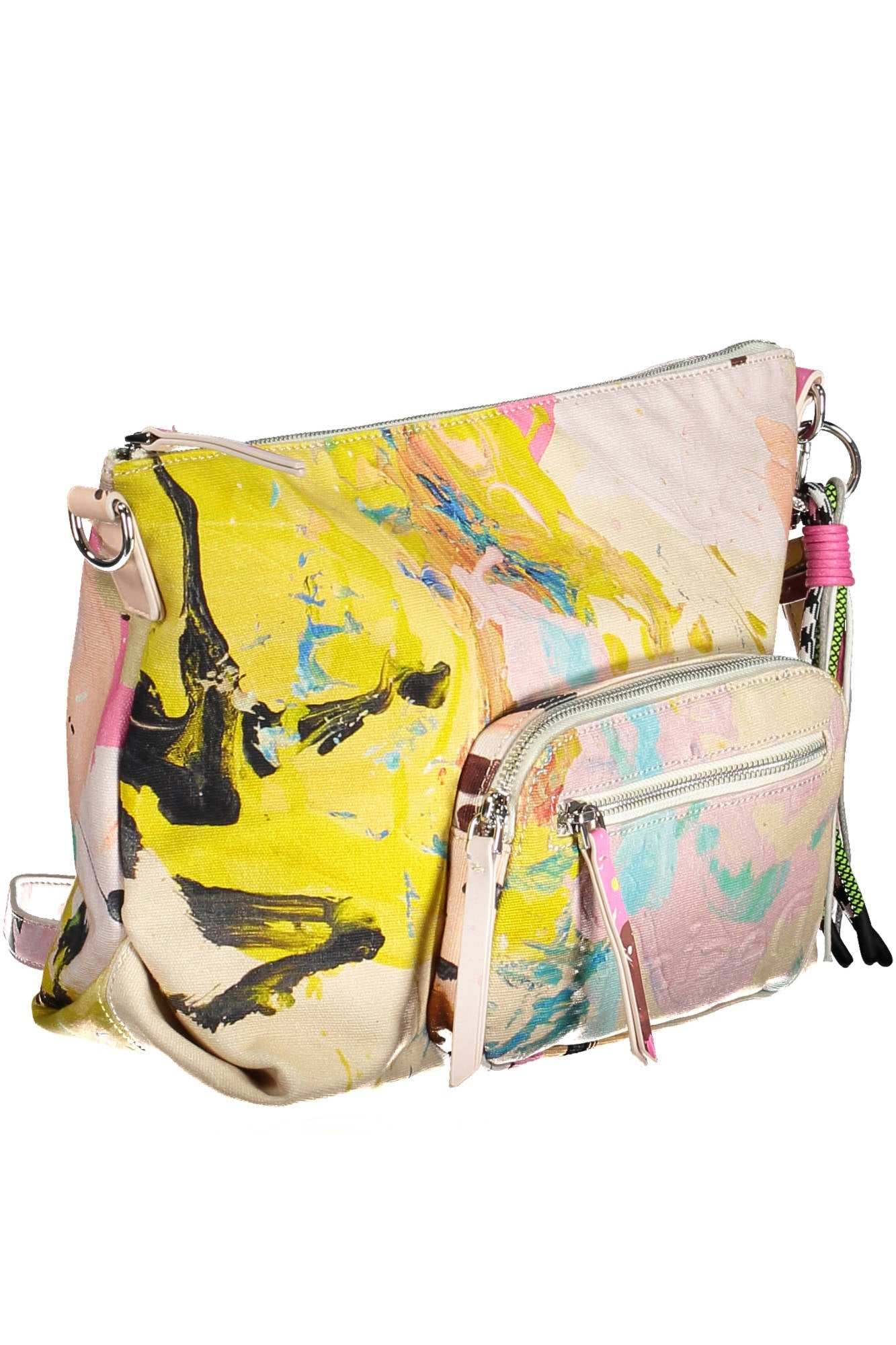 BOLSO BLANCO DE MUJER DESIGUAL