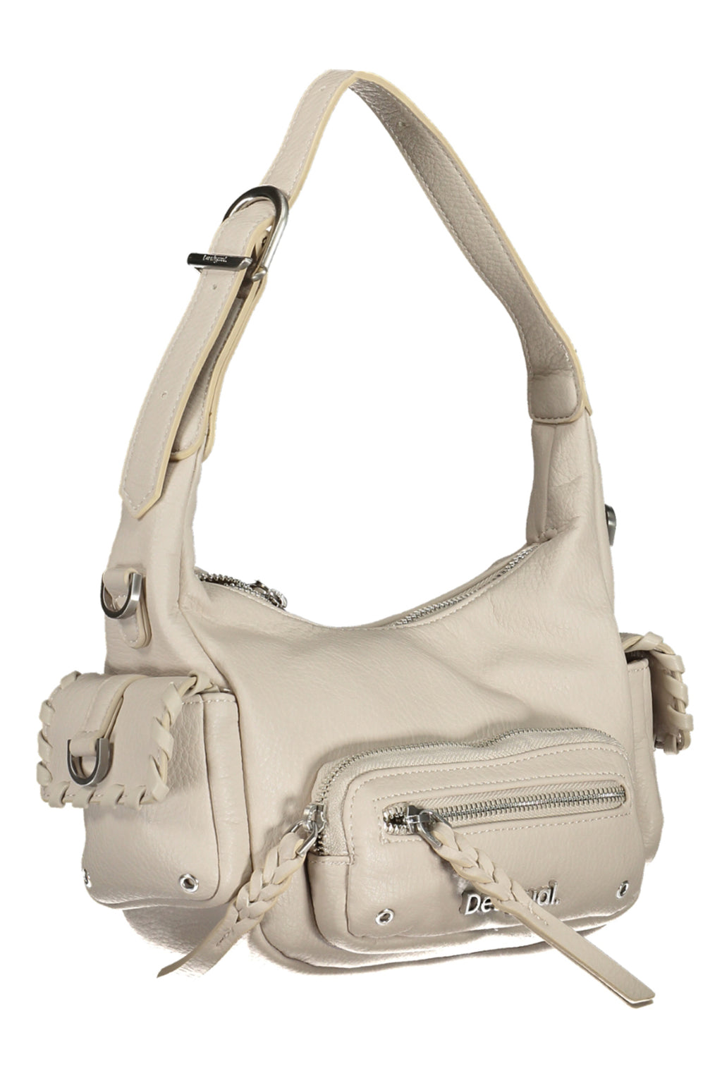 BOLSO BLANCO DE MUJER DESIGUAL