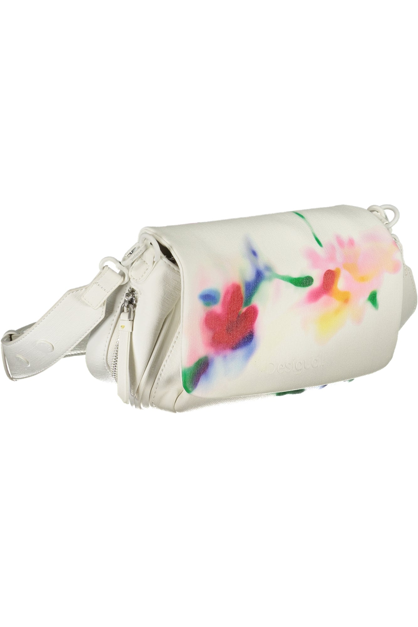 BOLSO BLANCO DE MUJER DESIGUAL