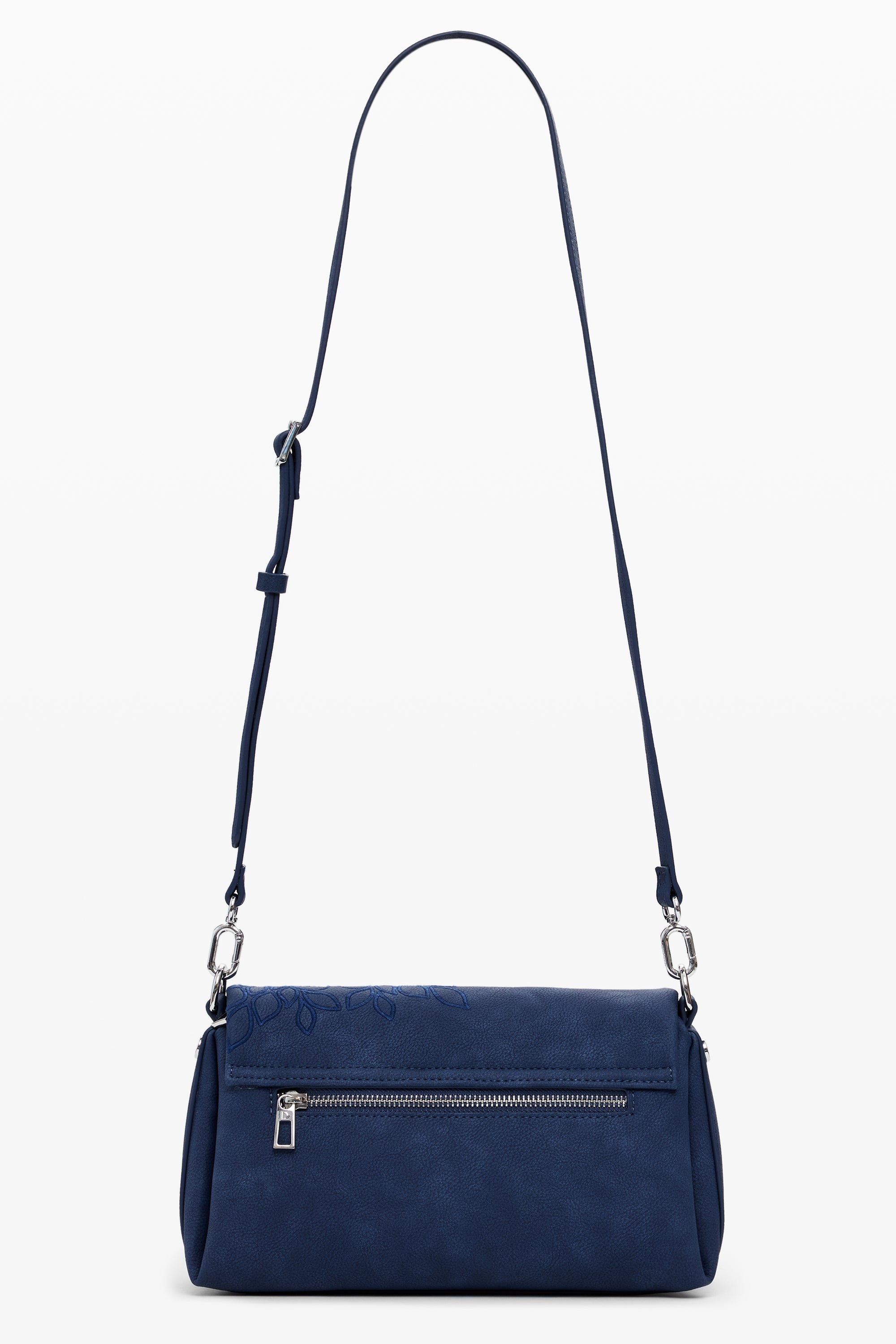 BOLSO AZUL DE MUJER DESIGUAL 