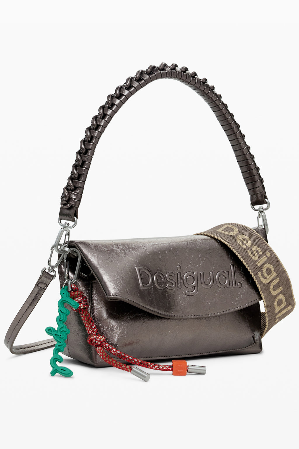 BOLSO BRONCE DE MUJER DESIGUAL 