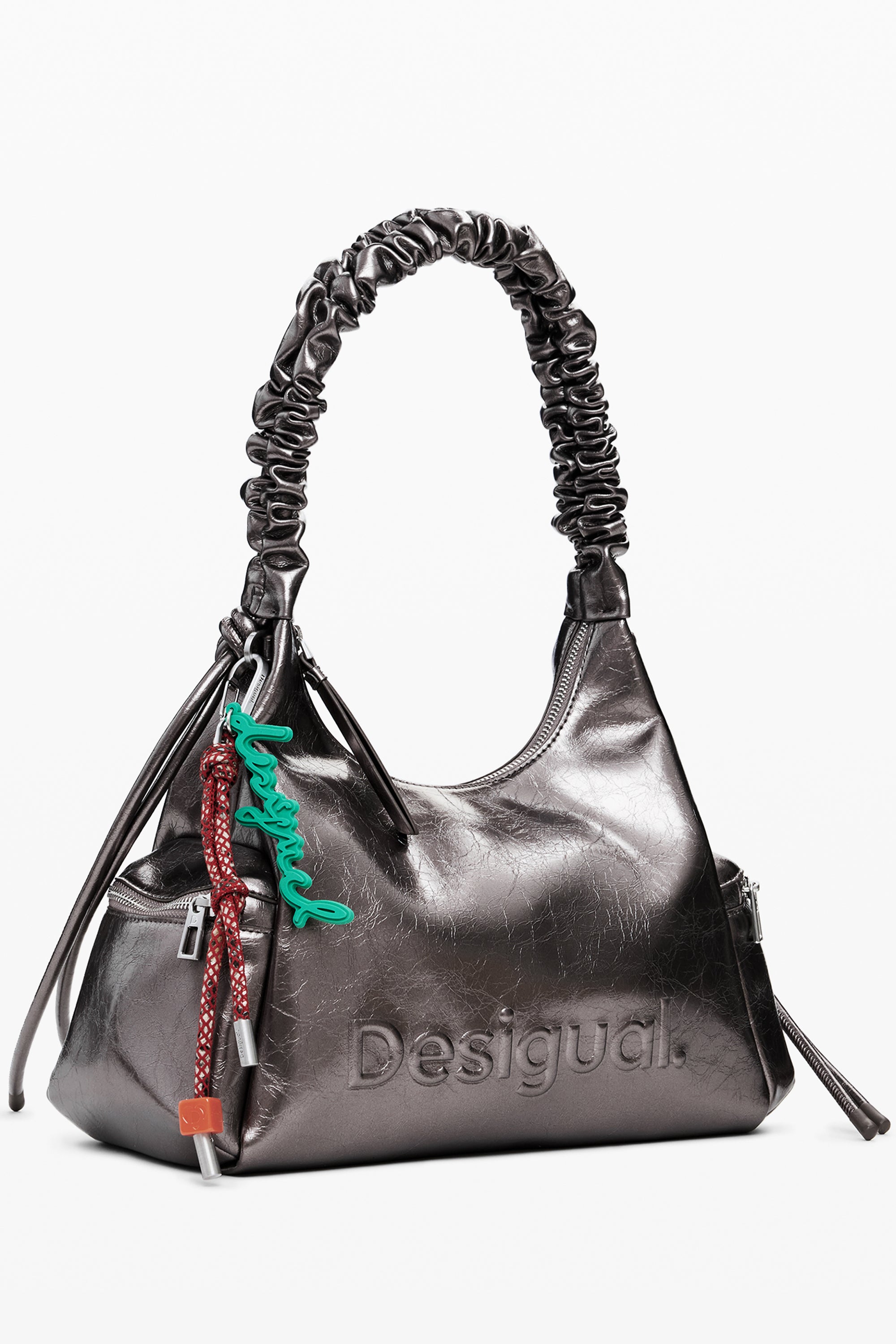BOLSO BRONCE DE MUJER DESIGUAL 