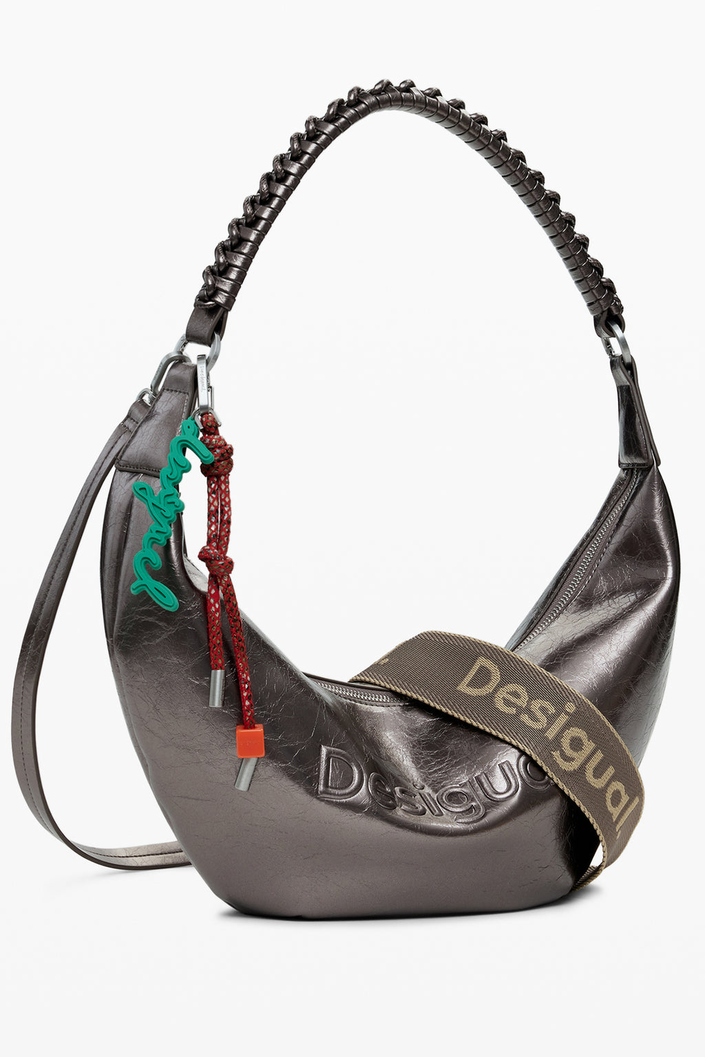 BOLSO BRONCE DE MUJER DESIGUAL 