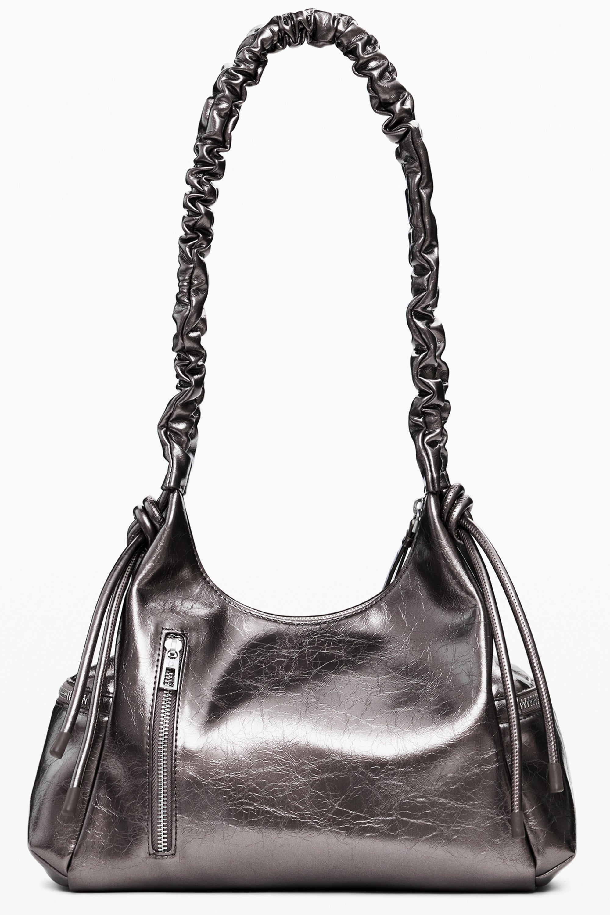 BOLSO BRONCE DE MUJER DESIGUAL 