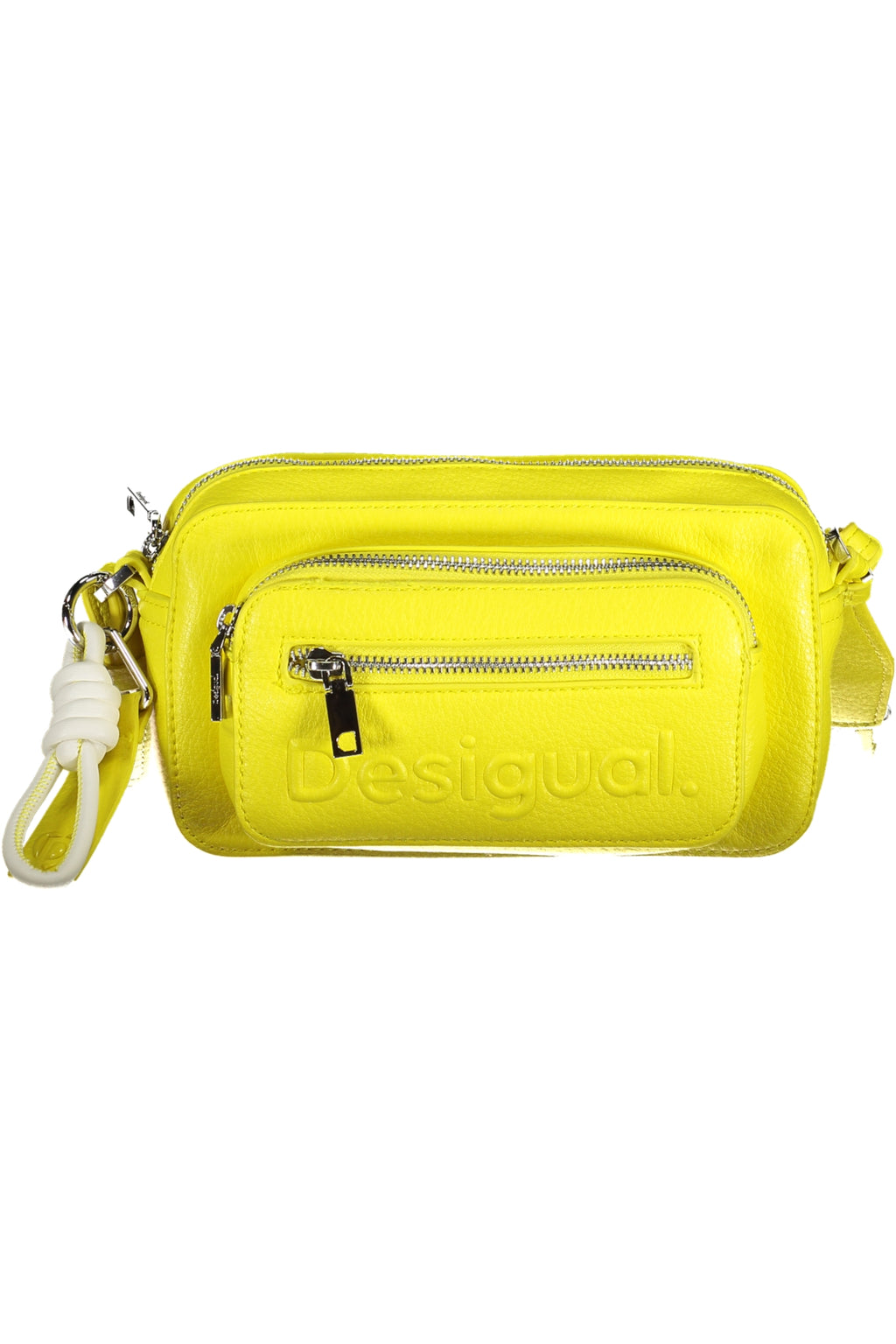 BOLSO AMARILLO DE MUJER DESIGUAL 