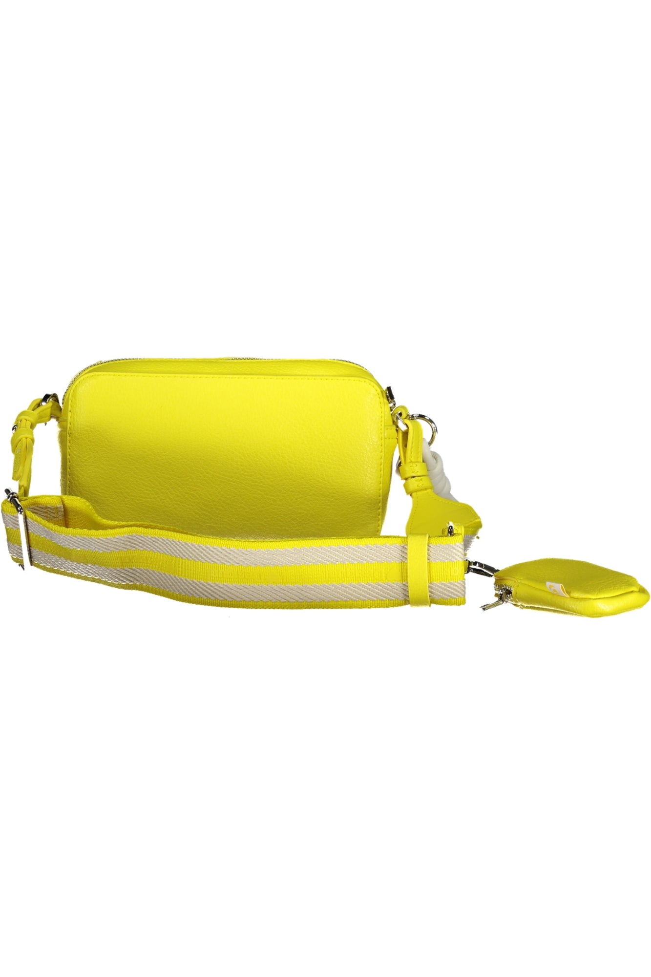 BOLSO AMARILLO DE MUJER DESIGUAL 