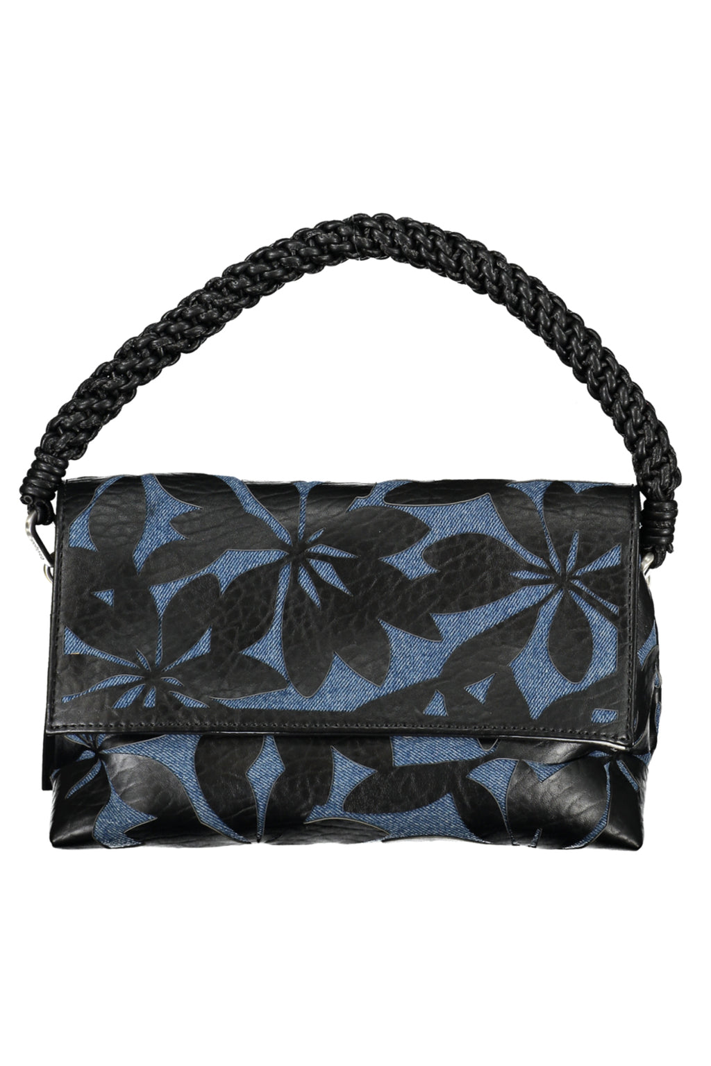 BOLSO NEGRO DE MUJER DESIGUAL 