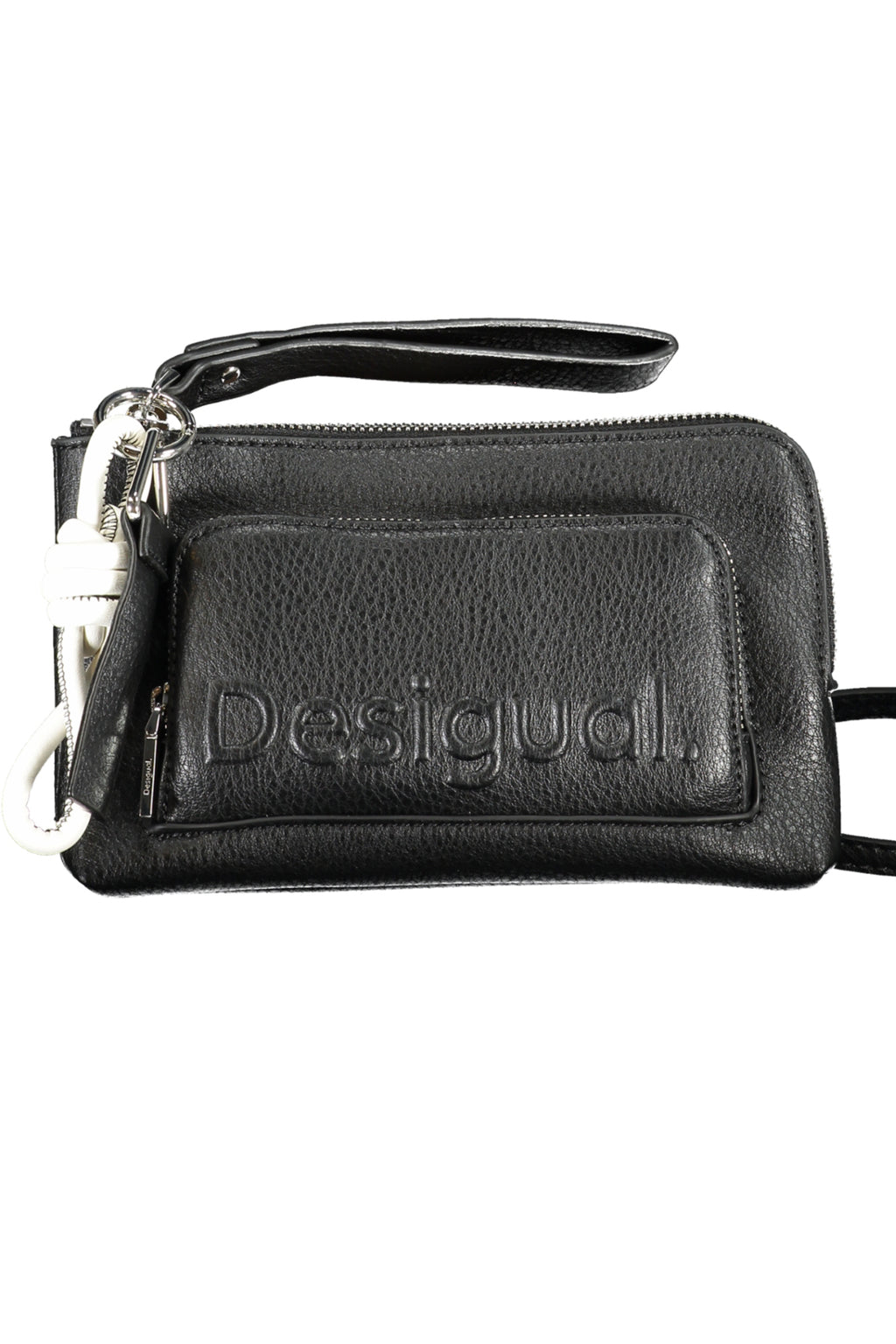BOLSO NEGRO DE MUJER DESIGUAL 