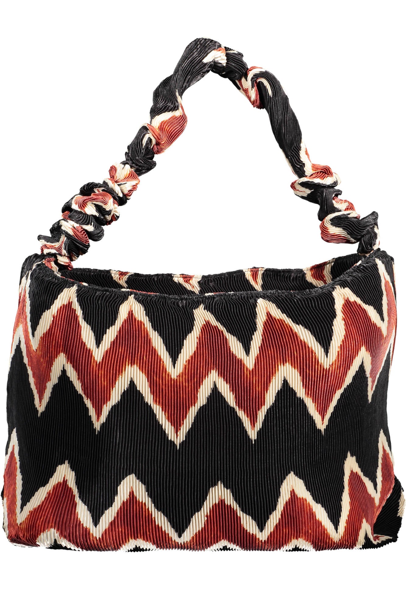 BOLSO NEGRO DE MUJER DESIGUAL 