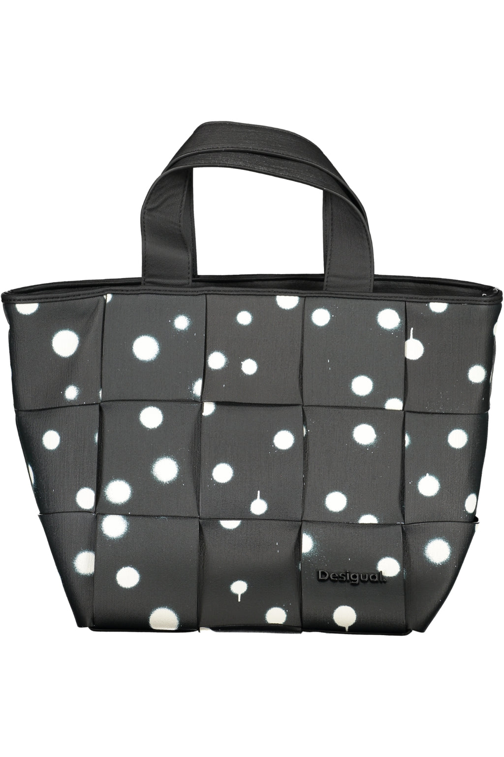 BOLSO NEGRO DE MUJER DESIGUAL 