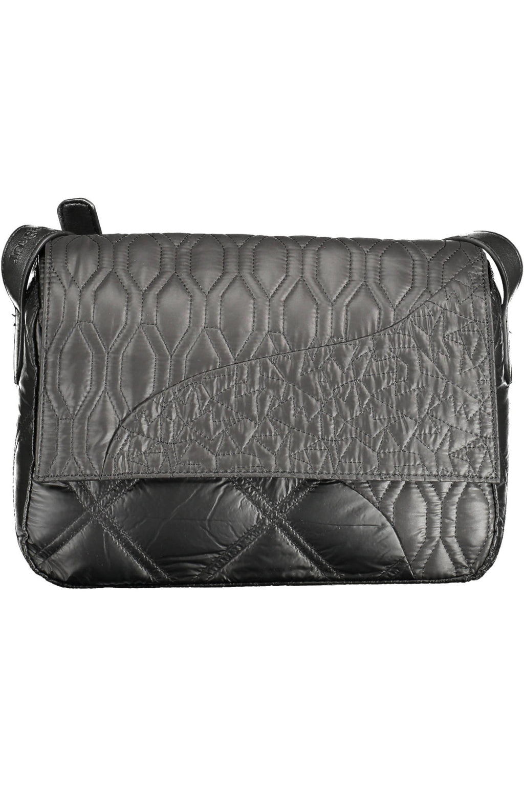 BOLSO NEGRO DE MUJER DESIGUAL 