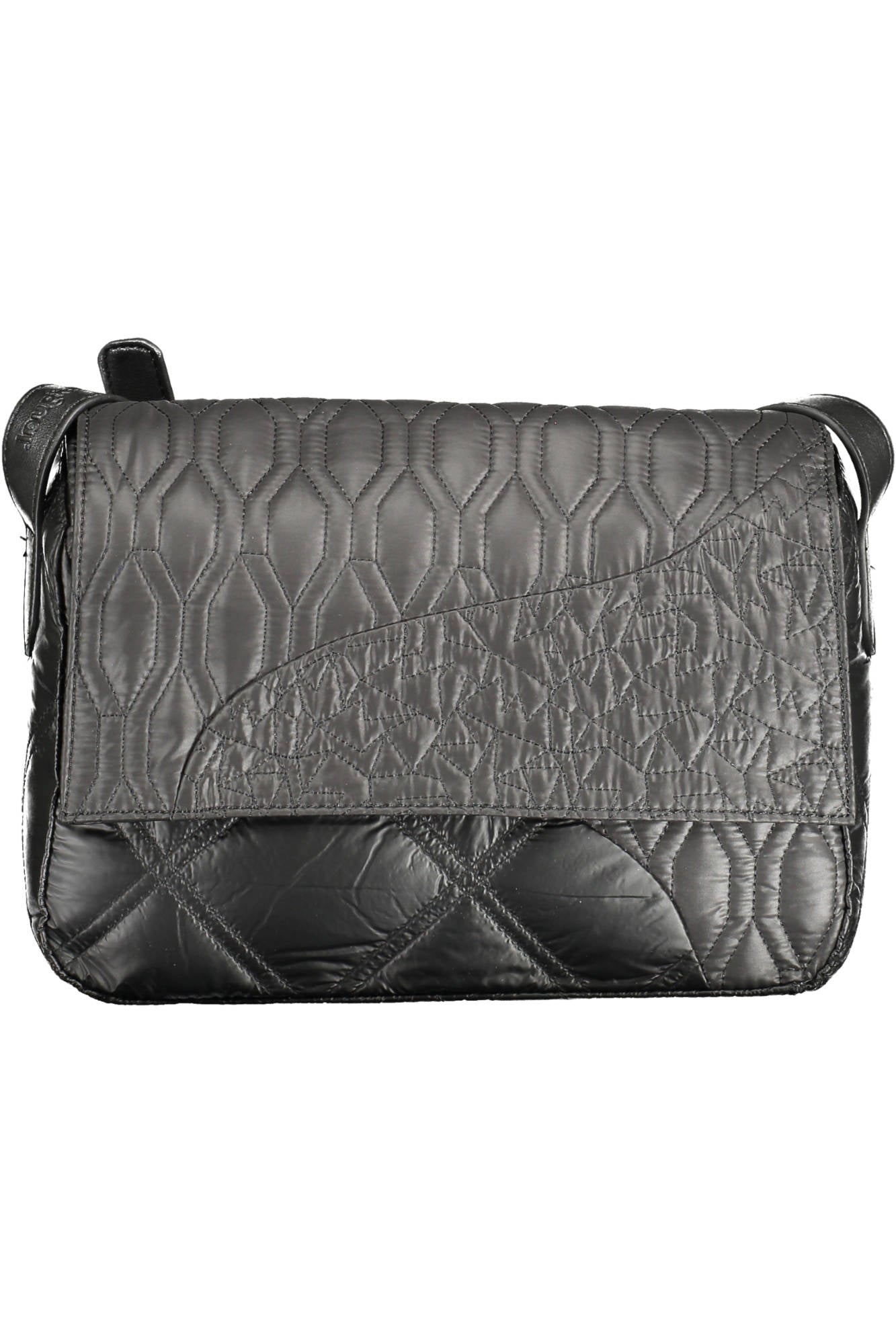 BOLSO NEGRO DE MUJER DESIGUAL 