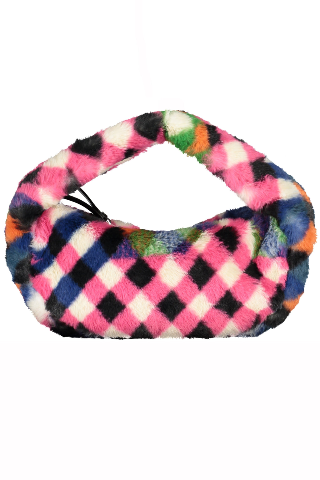 BOLSO NEGRO DE MUJER DESIGUAL 