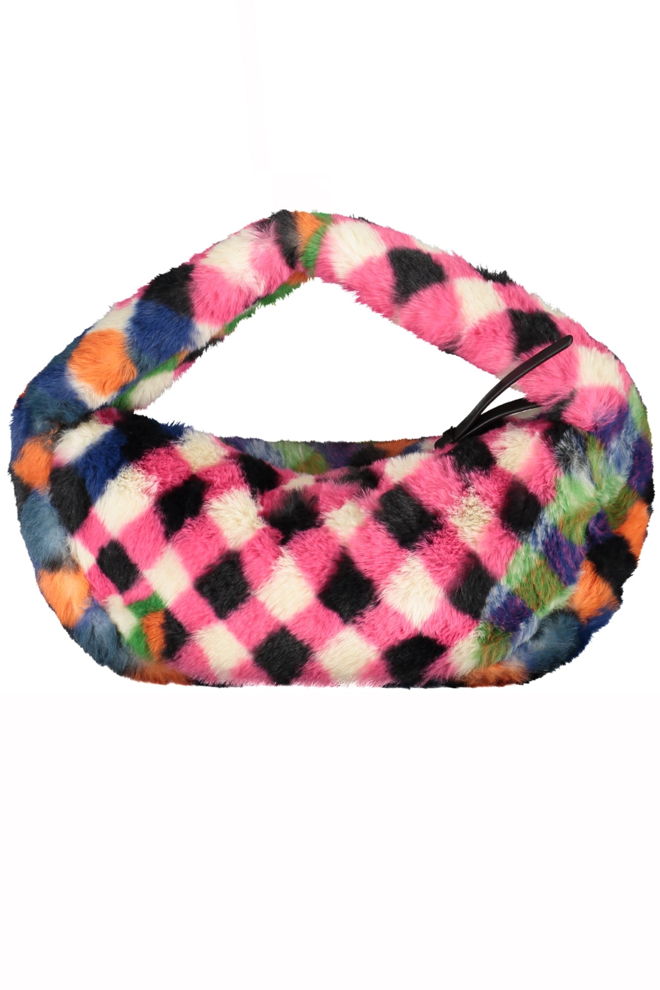 BOLSO NEGRO DE MUJER DESIGUAL 