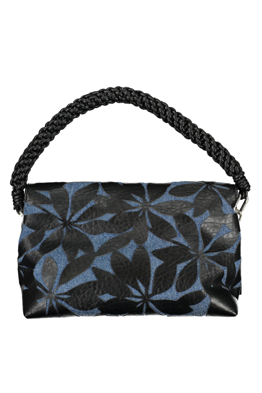 BOLSO NEGRO DE MUJER DESIGUAL 