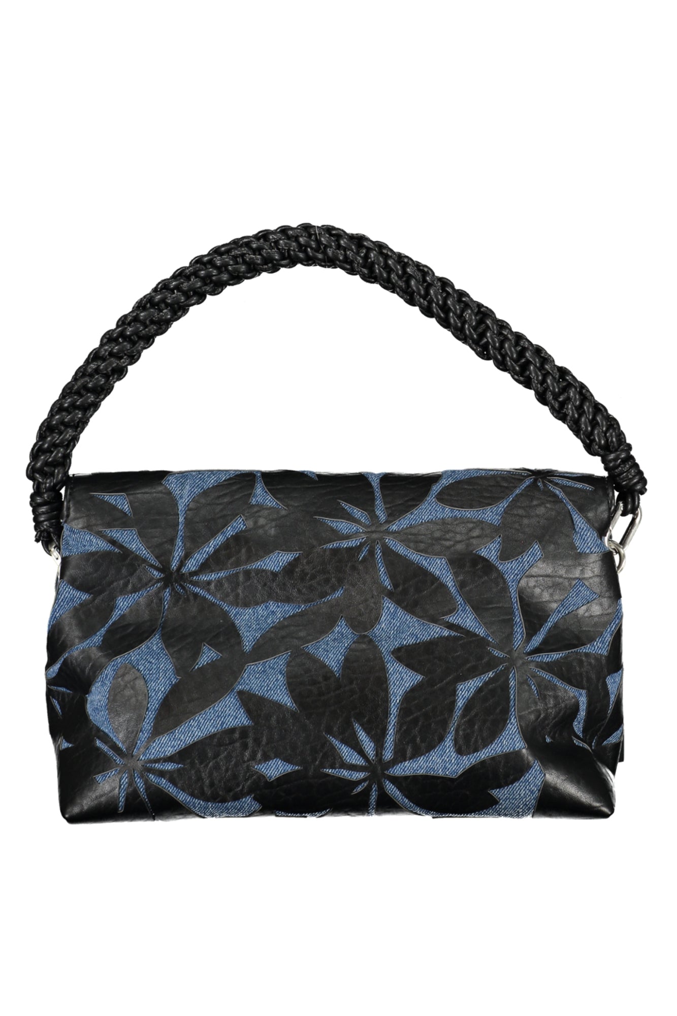 BOLSO NEGRO DE MUJER DESIGUAL 