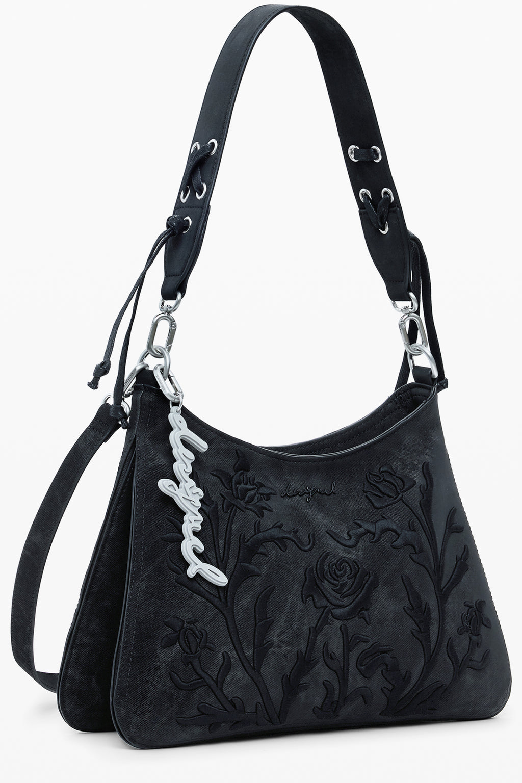 DESIGUAL WOMEN'S BLACK BAG 