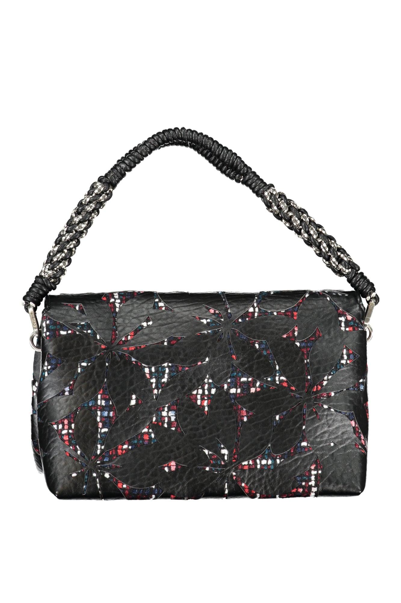BOLSO NEGRO DE MUJER DESIGUAL 