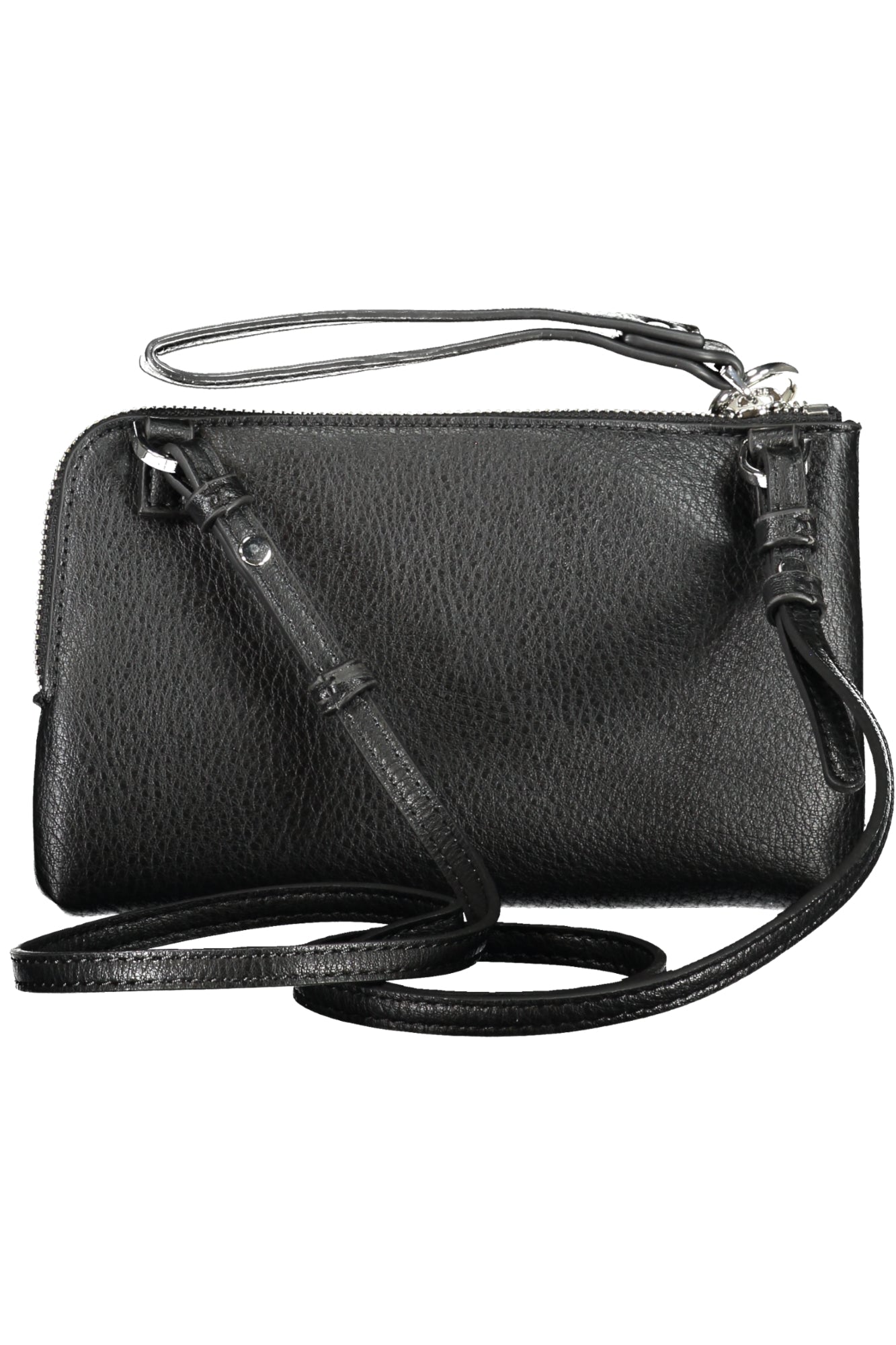 BOLSO NEGRO DE MUJER DESIGUAL 
