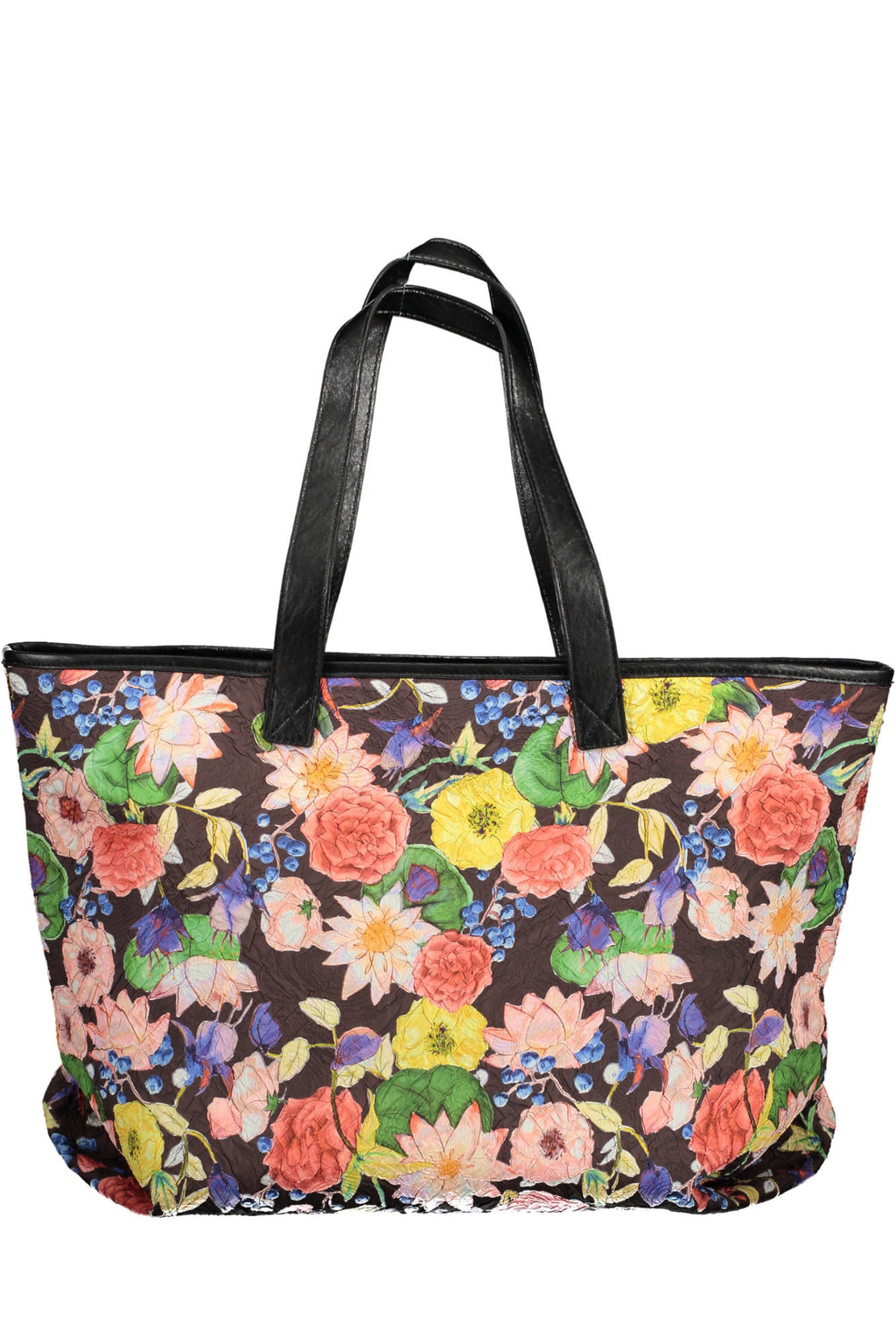 BOLSO NEGRO DE MUJER DESIGUAL 