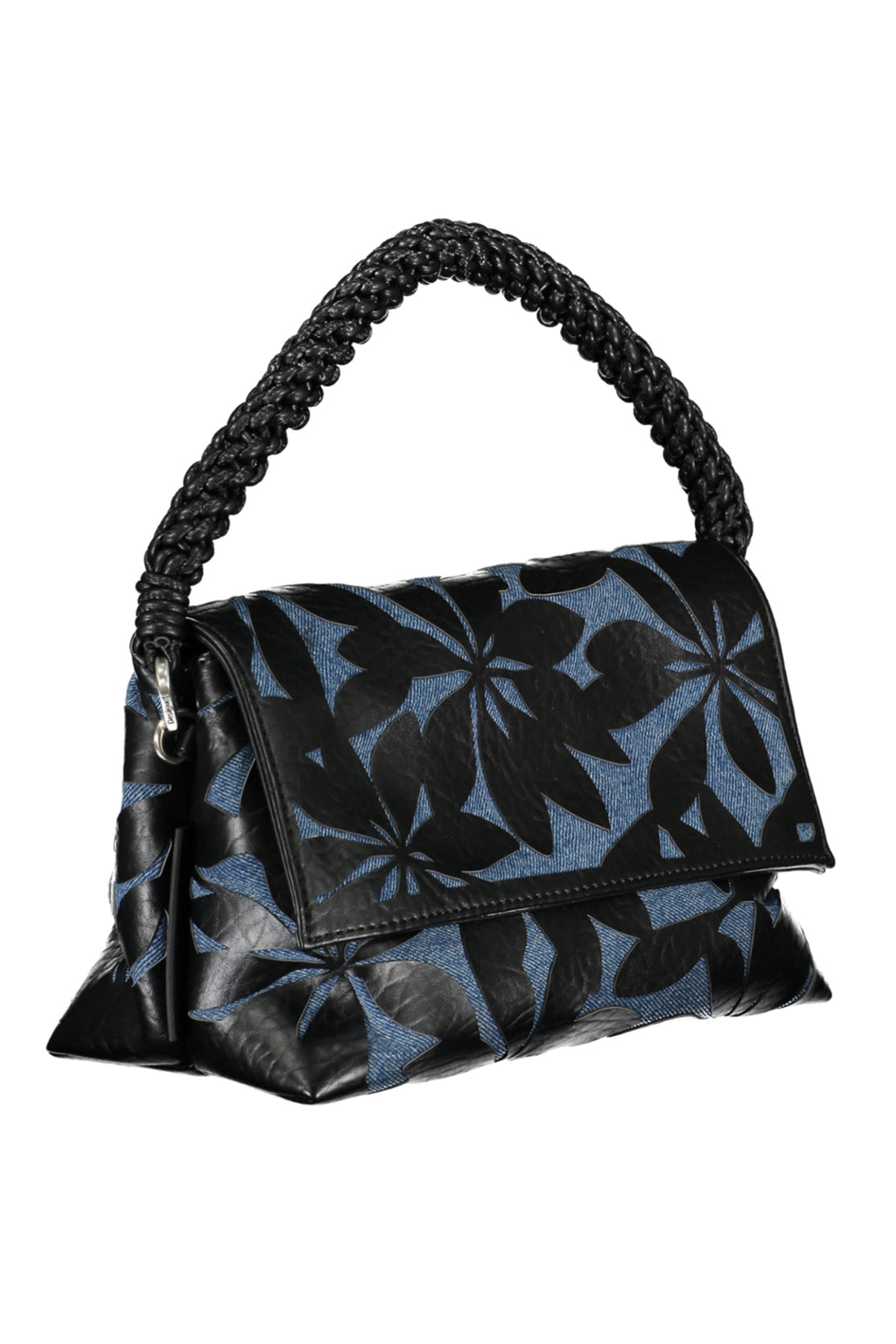 BOLSO NEGRO DE MUJER DESIGUAL 
