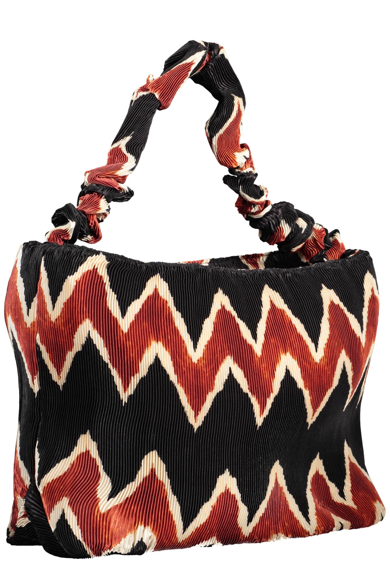 BOLSO NEGRO DE MUJER DESIGUAL 