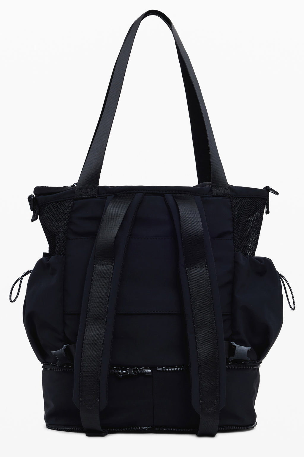 BOLSO NEGRO DE MUJER DESIGUAL 