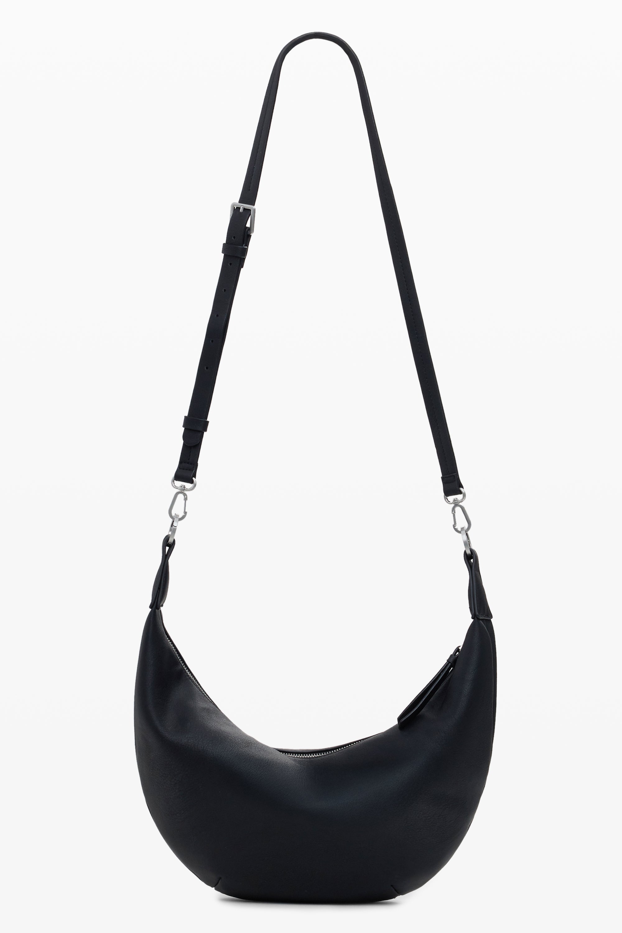 BOLSO NEGRO DE MUJER DESIGUAL 