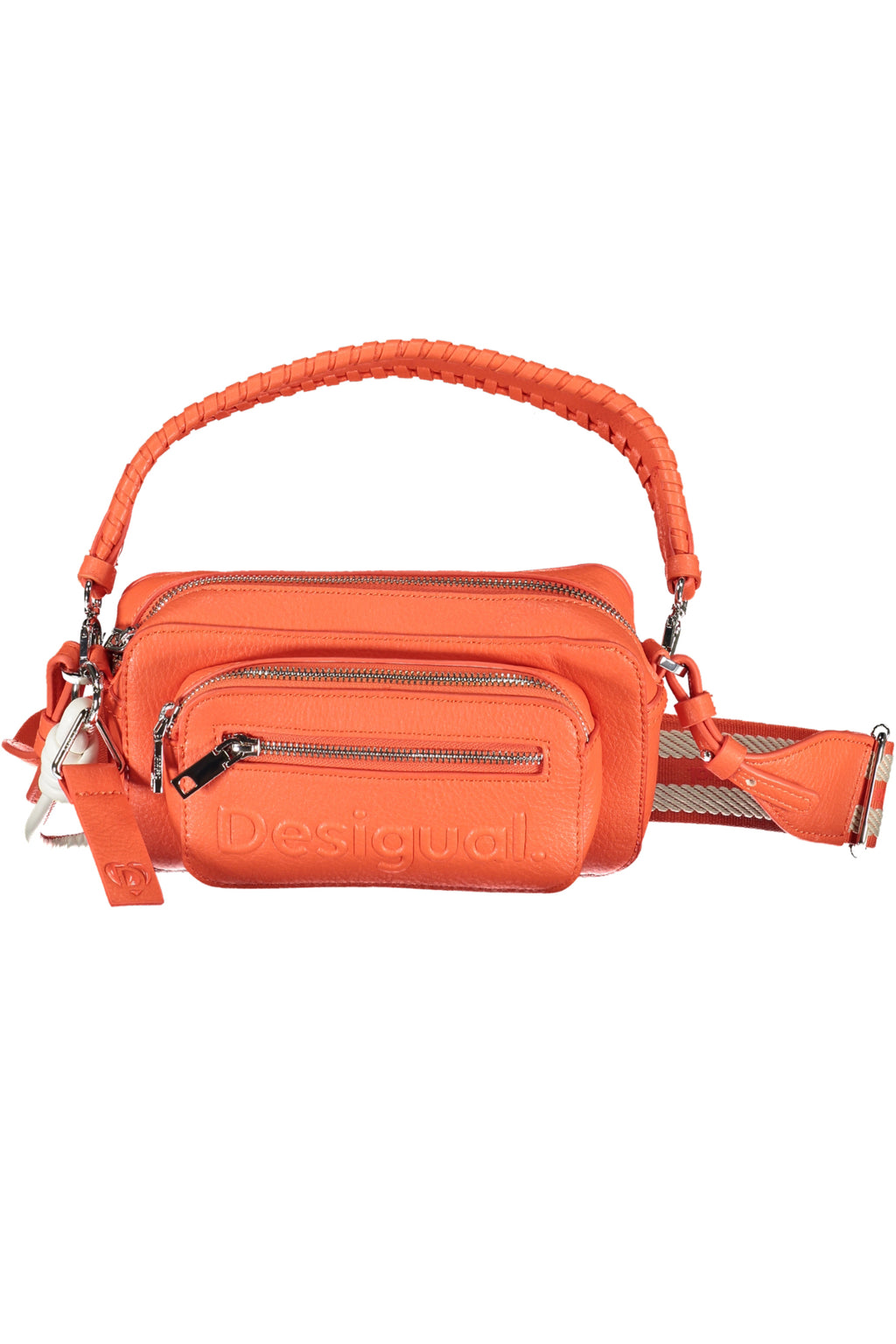 BOLSO ROSA DE MUJER DESIGUAL 