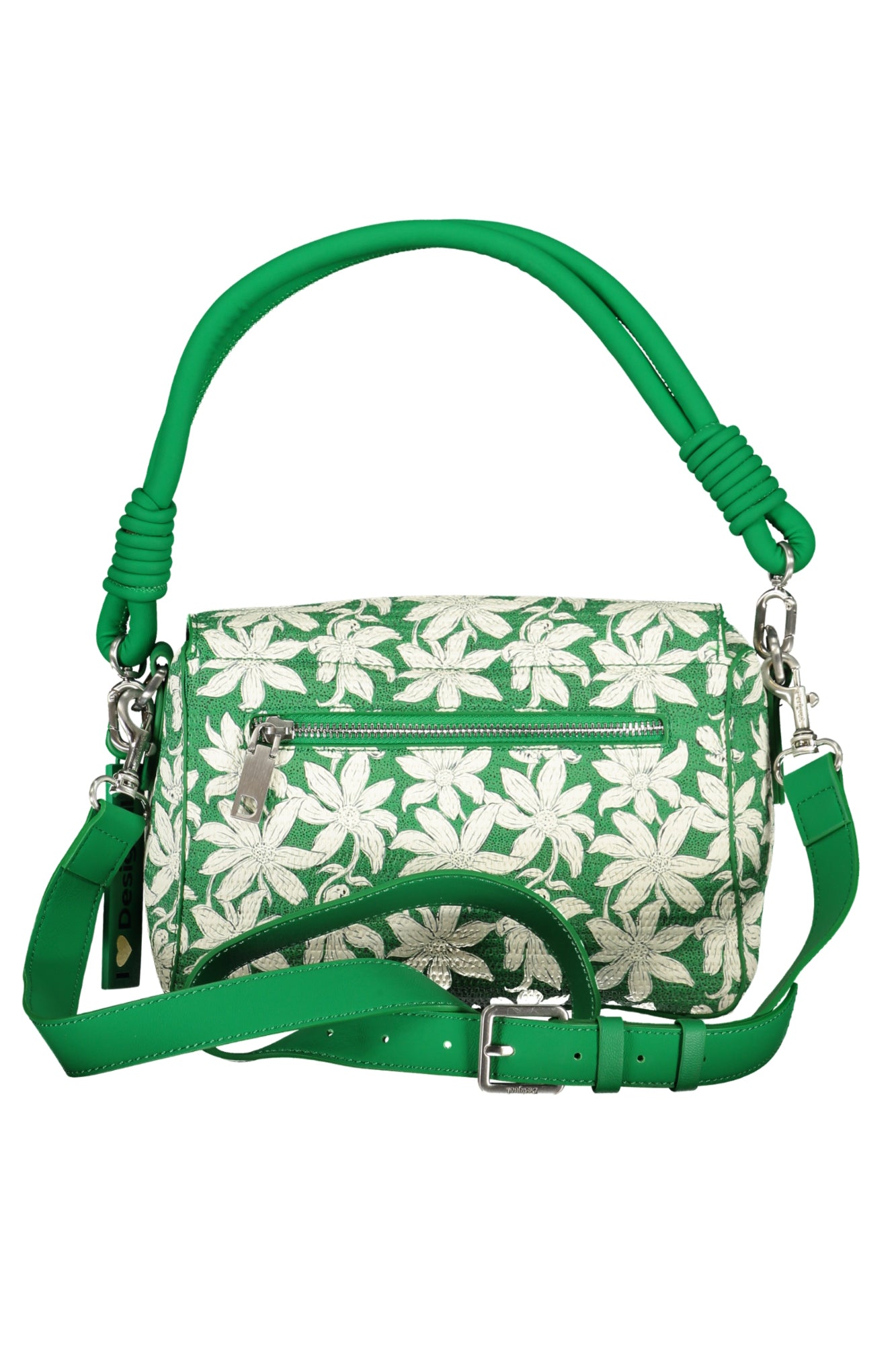 BOLSO DE MUJER VERDE DESIGUAL