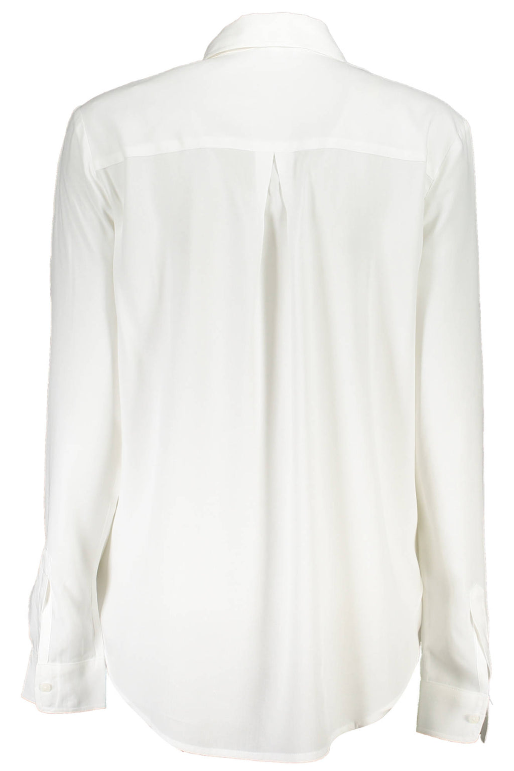 DESIGUAL WOMEN'S LONG-SLEEVED SHIRT WHITE 