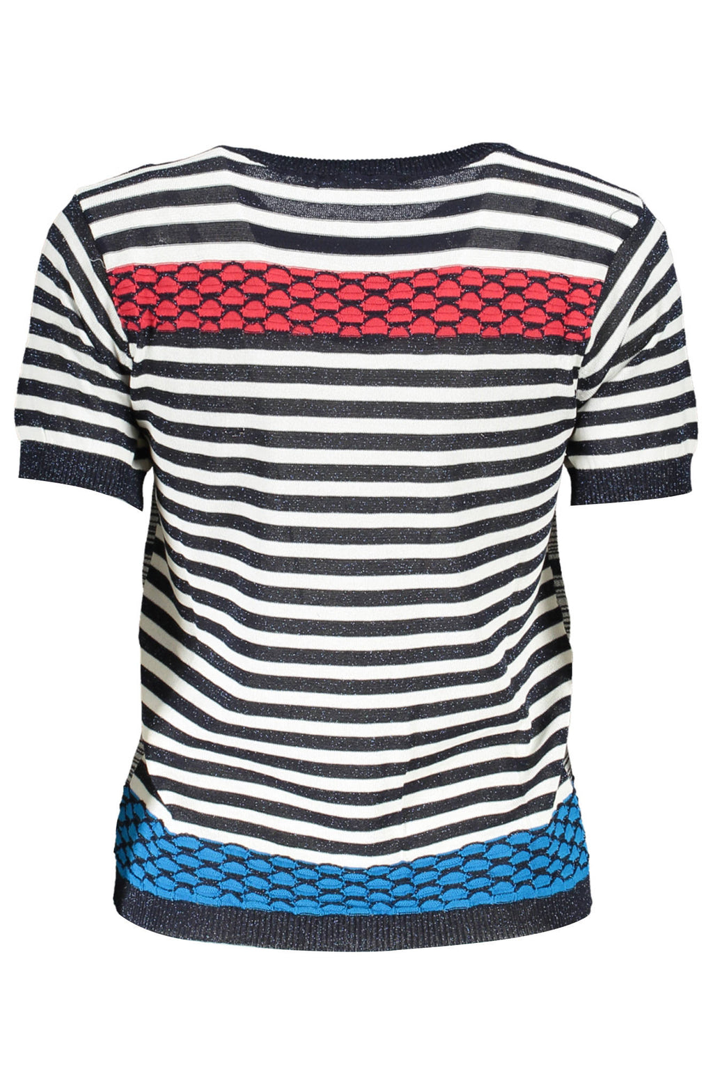 SUÉTER AZUL DE MUJER DESIGUAL 