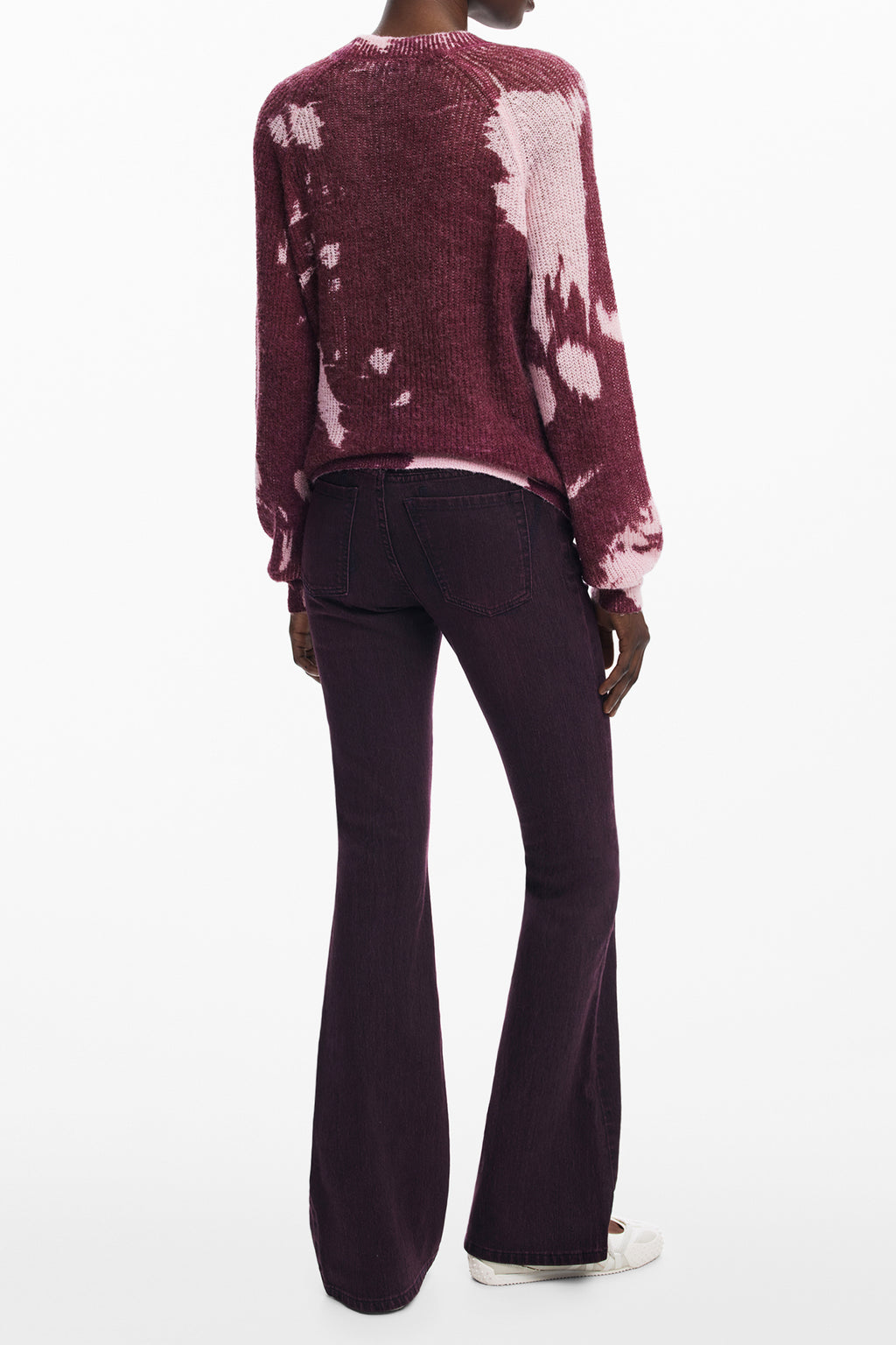 DESIGUAL MAGLIA DONNA ROSA