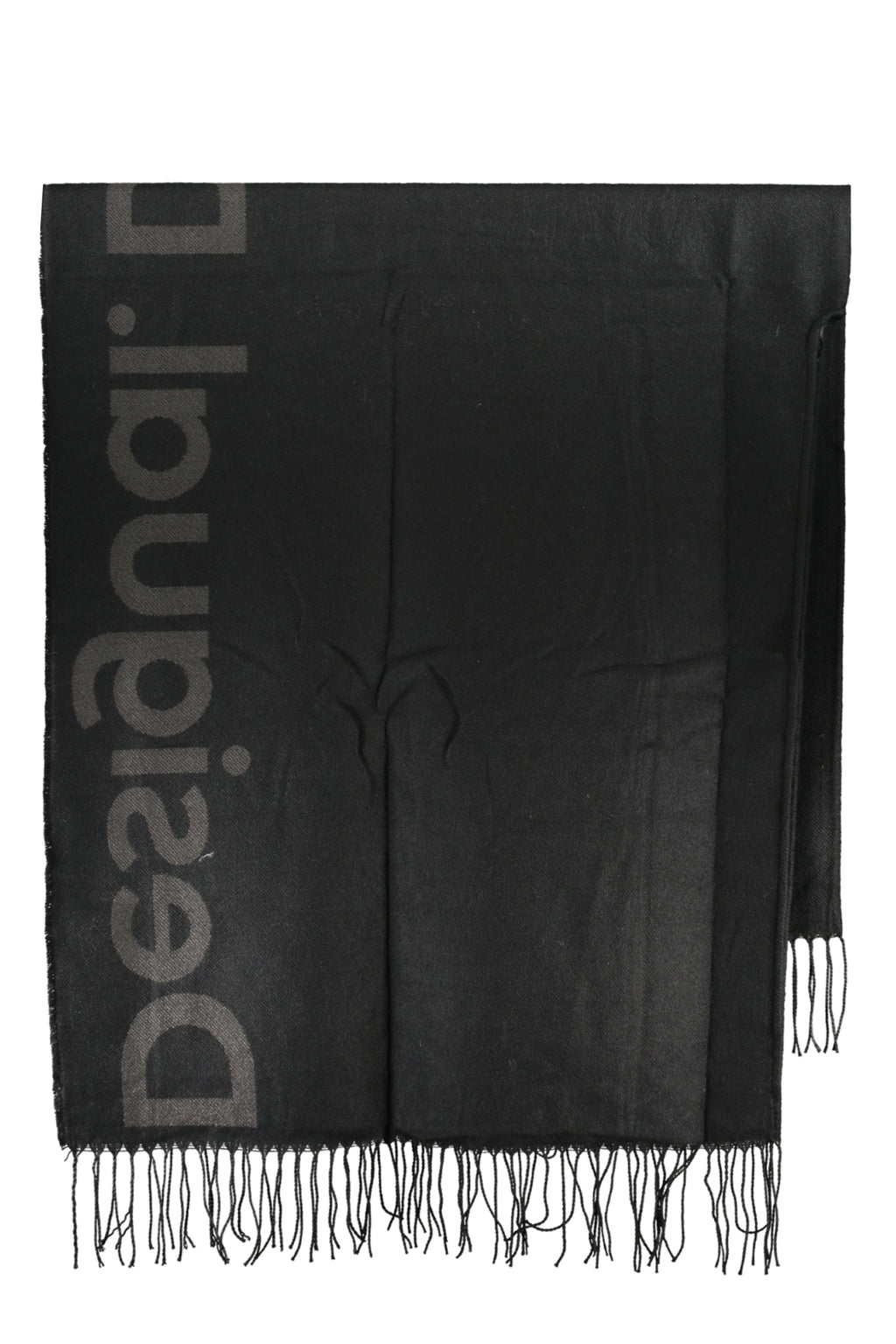 PONCHO DESIGUAL MUJER NEGRO 