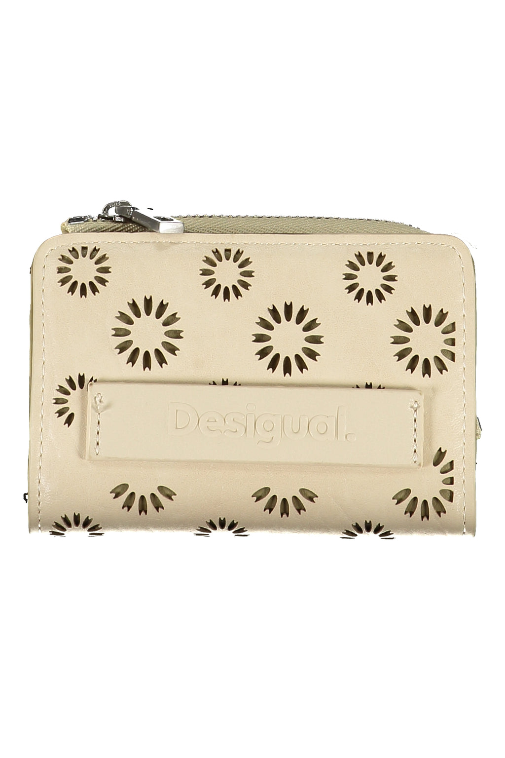 DESIGUAL WOMEN'S BEIGE WALLET 