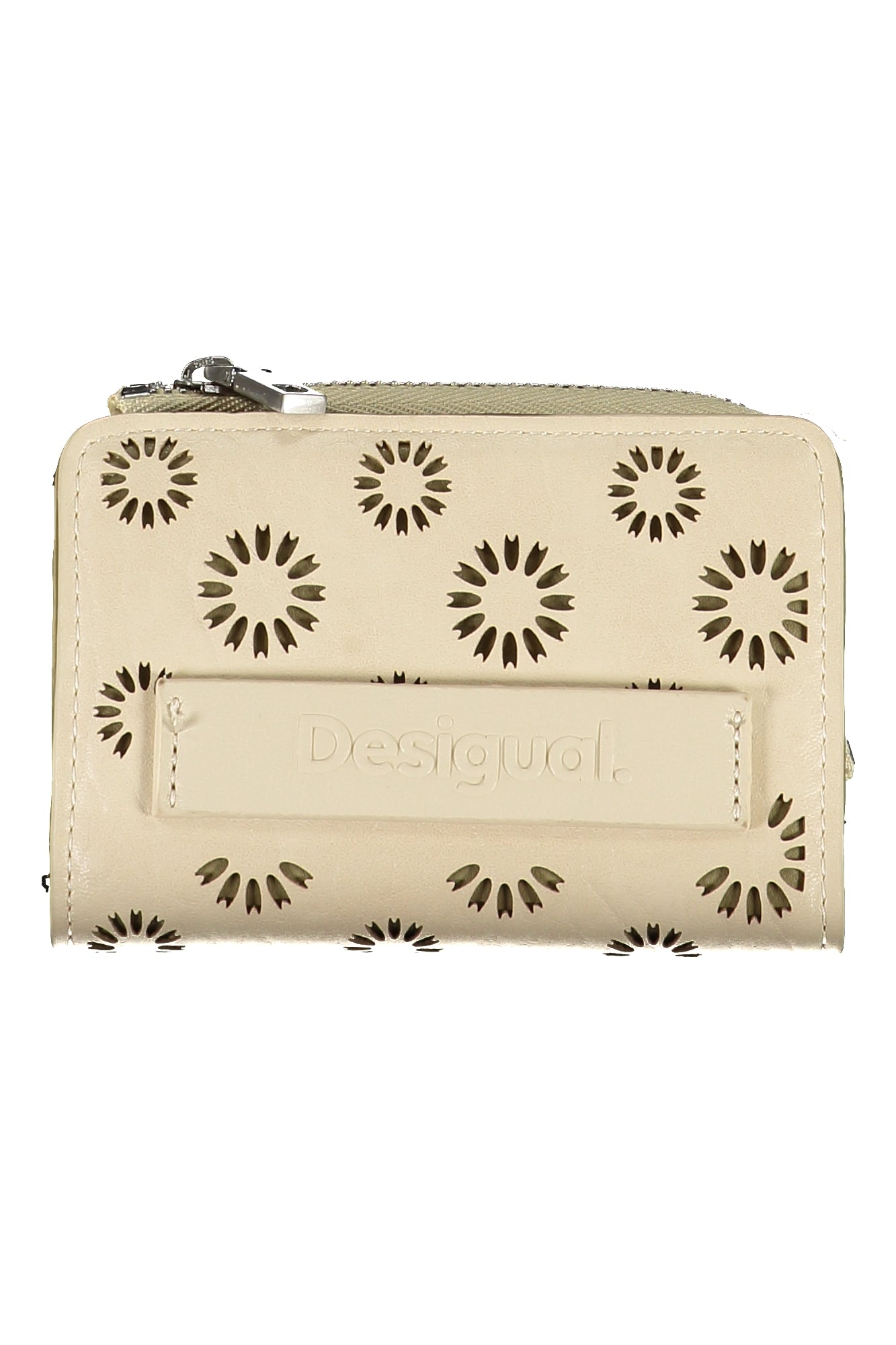 DESIGUAL WOMEN'S BEIGE WALLET 