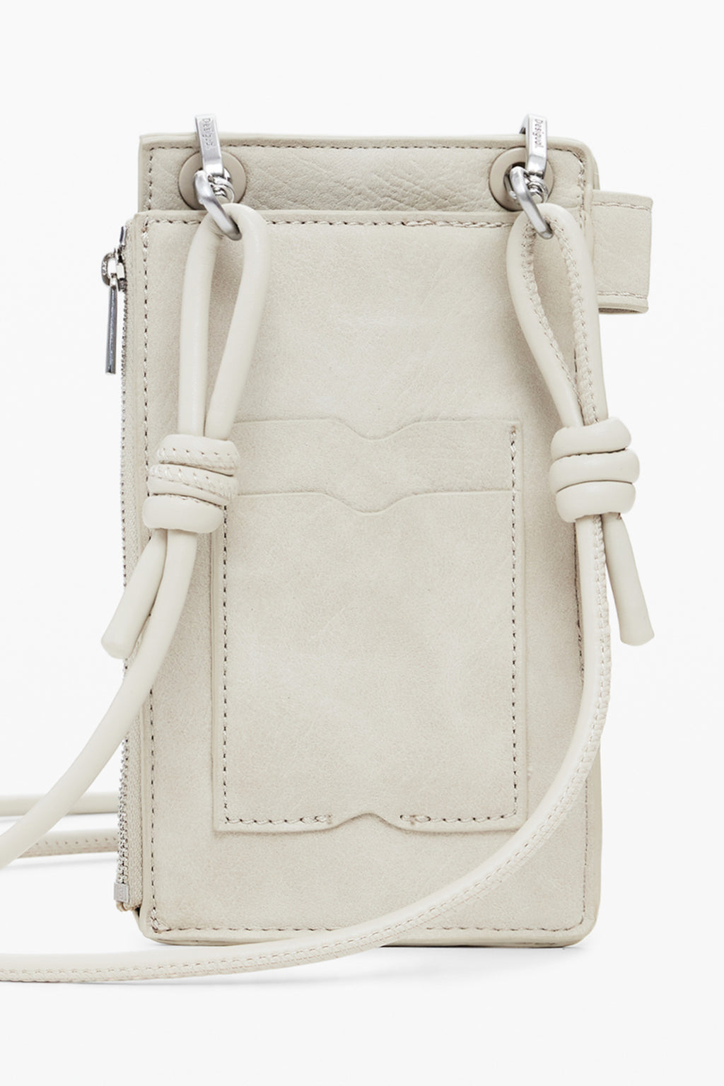 CARTERA BEIGE DE MUJER DESIGUAL 