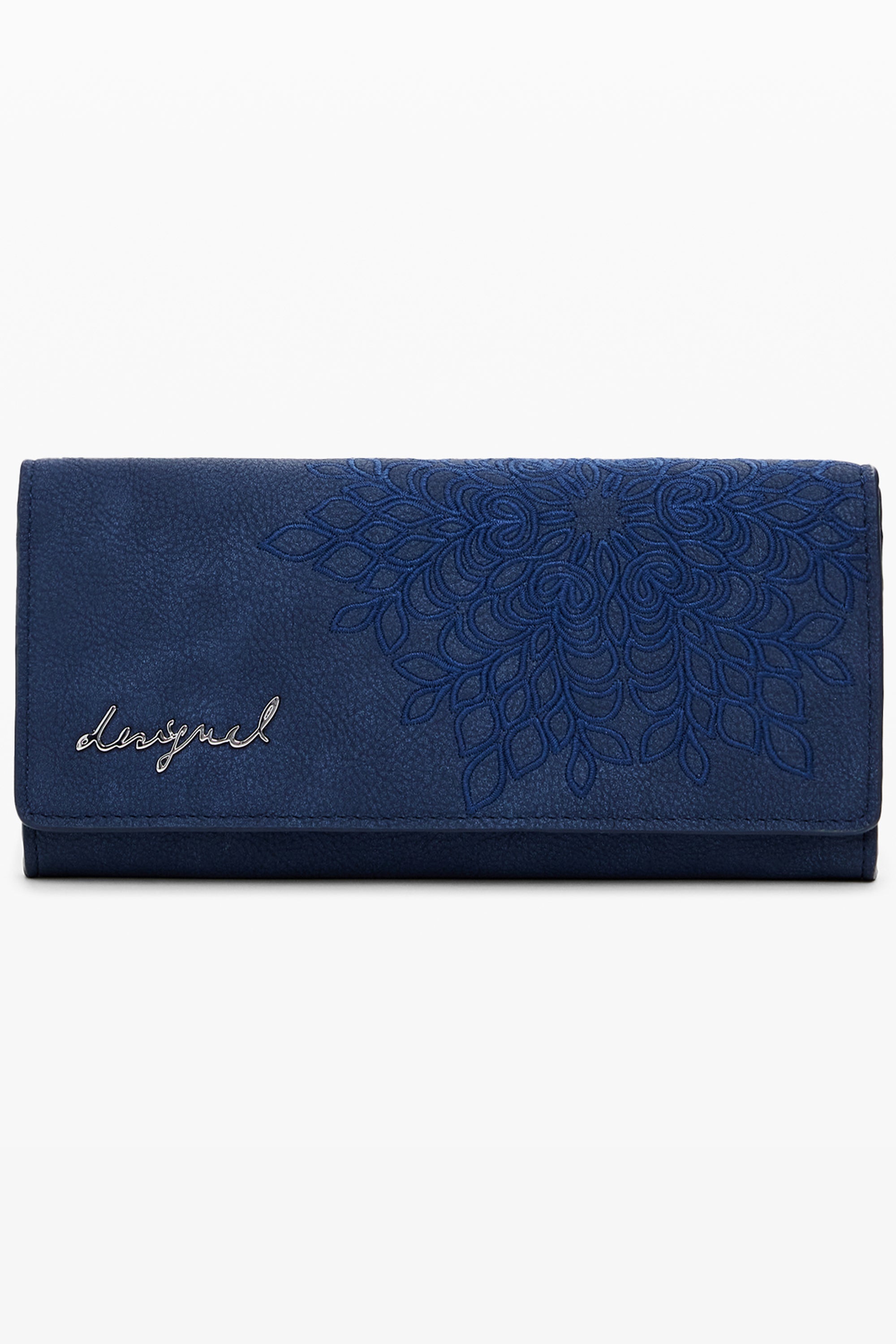 DESIGUAL WOMEN'S BLUE WALLET 
