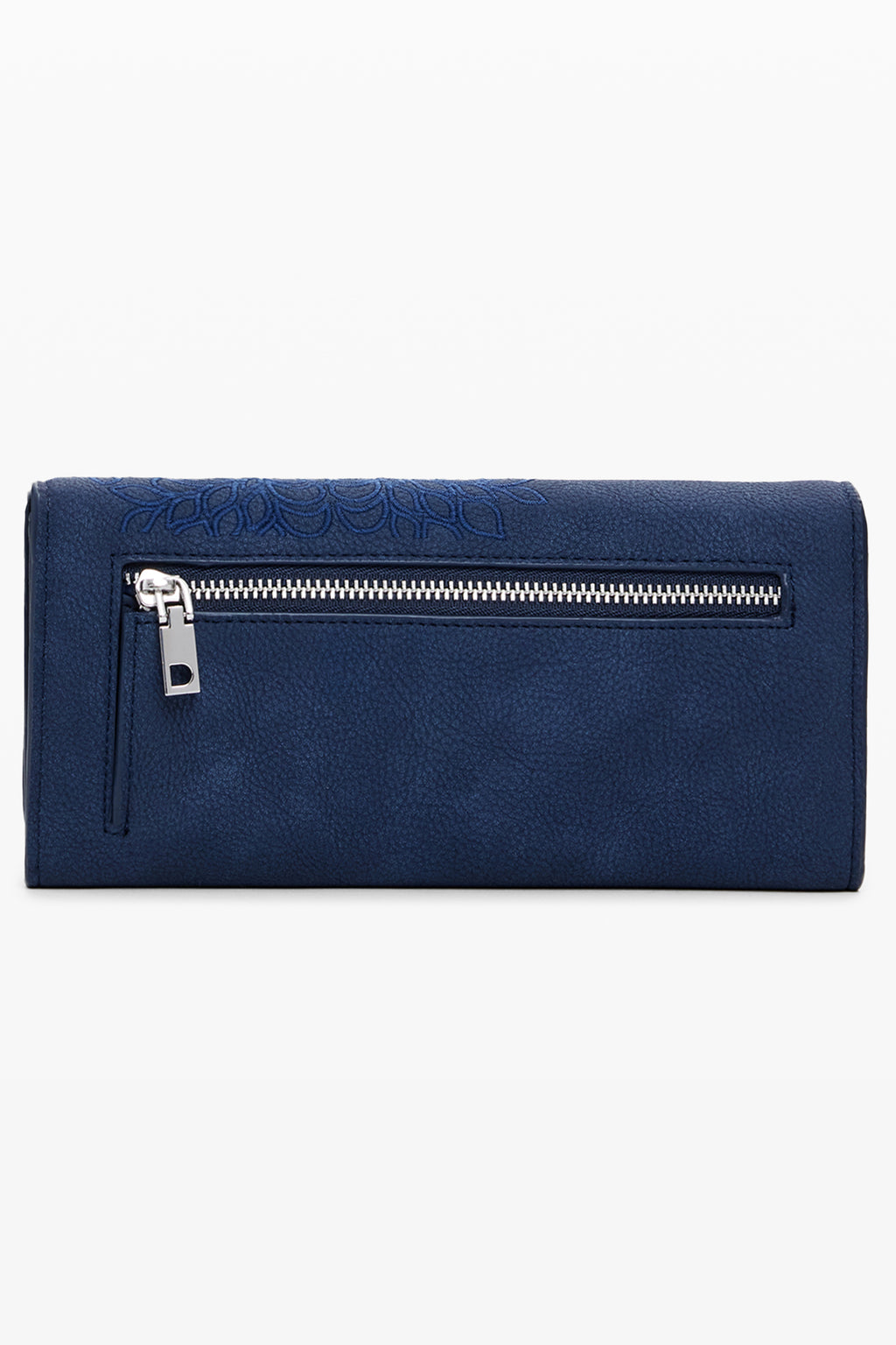 CARTERA AZUL DE MUJER DESIGUAL 