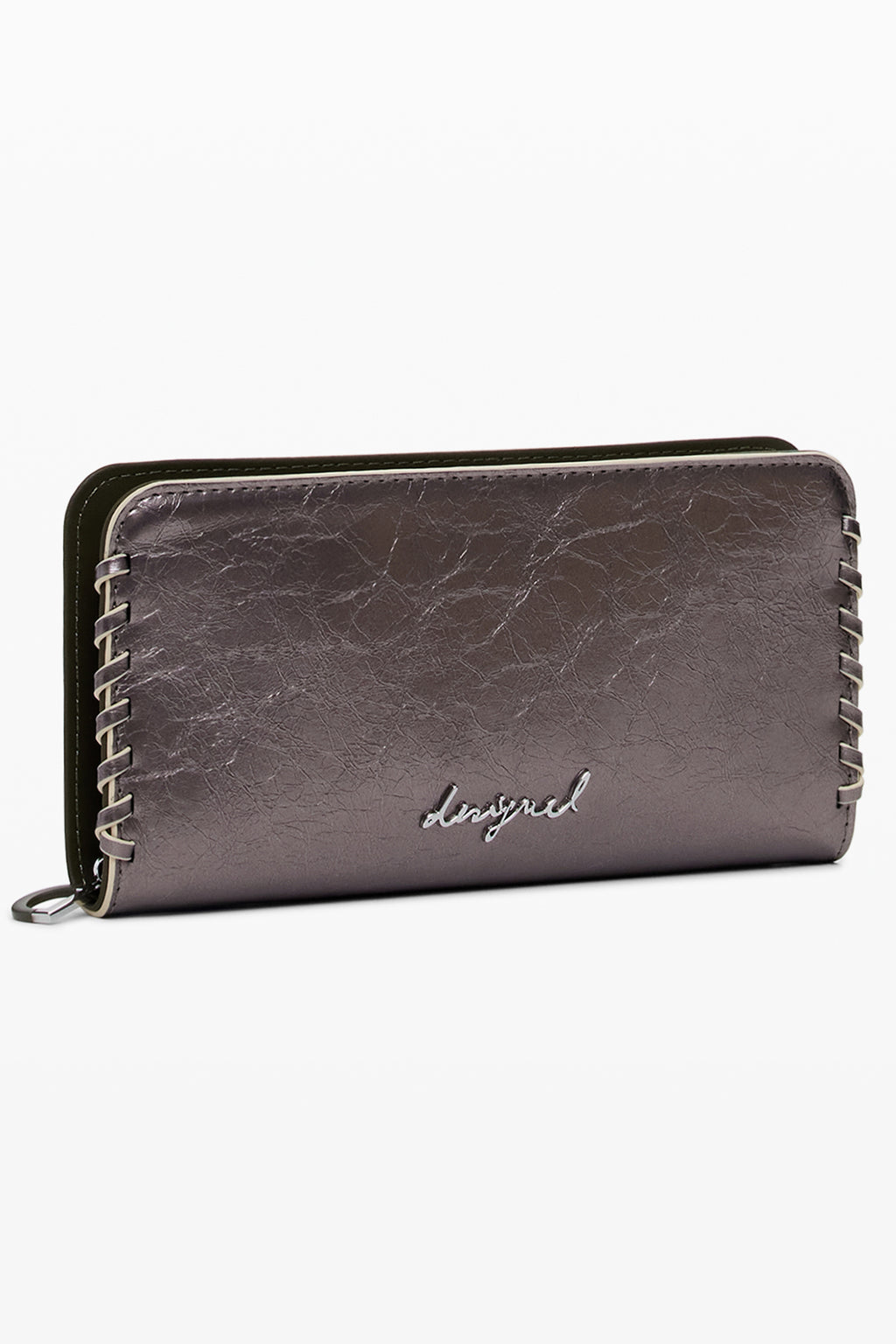CARTERA DE MUJER DESIGUAL BRONCE 